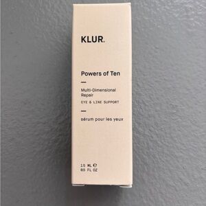 KLUR Powers of Ten Multi-Dimensional Repair Eye & Line Support